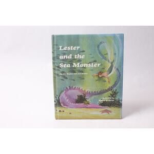 Lester and Sea Monster Children's Picture Book Slepian Seidler ~ 260304-WH 1026